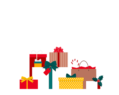 Presents of all shapes and sizes