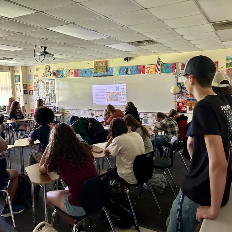 class at QI Roberts HS